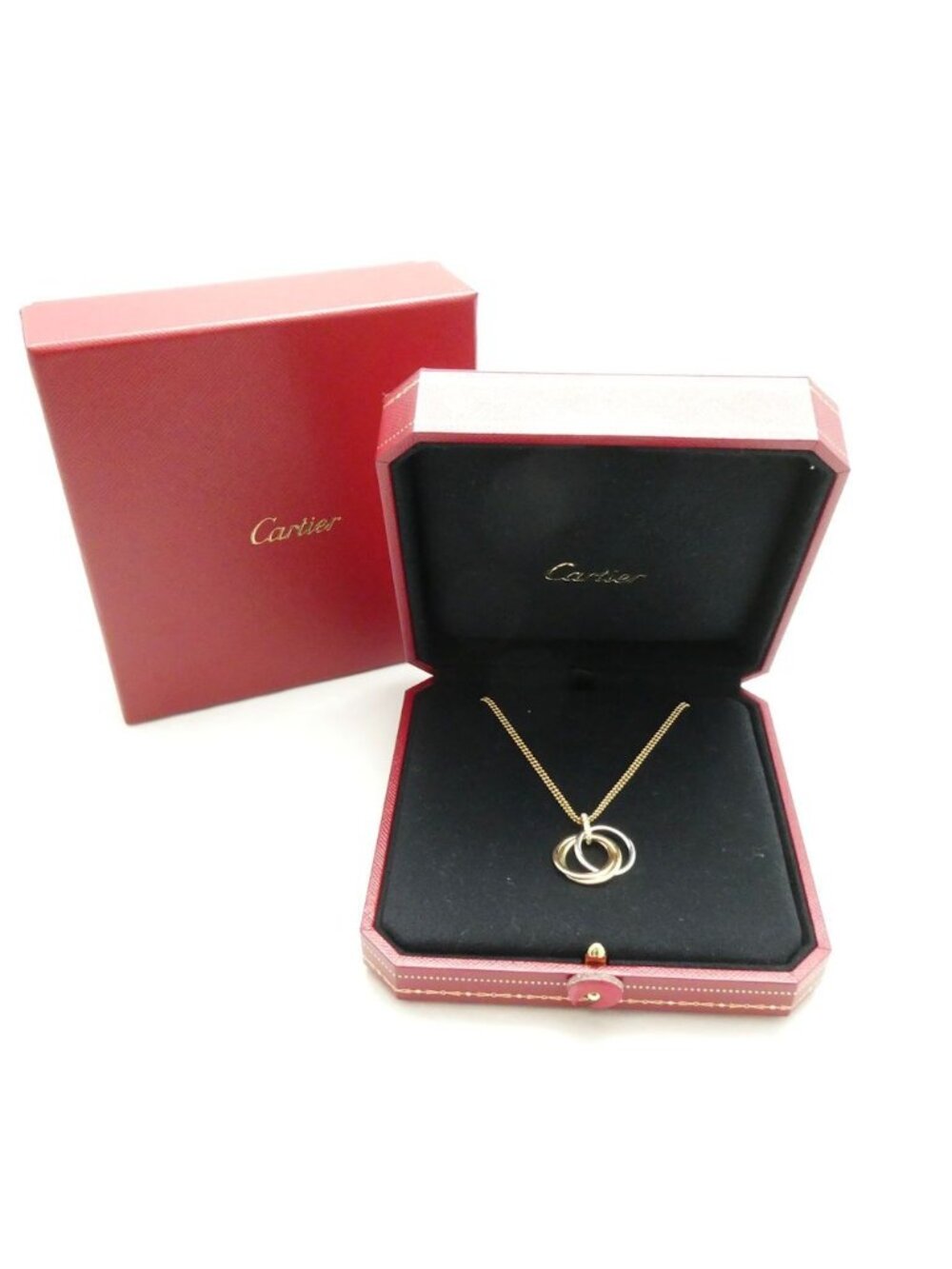 Cartier Trinity Necklace Diamond Ring